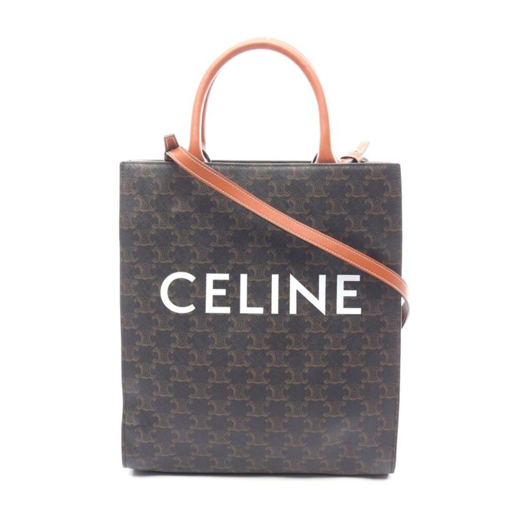 Celine Small Vertical Cabas Trionf 2WAY Tote Bag